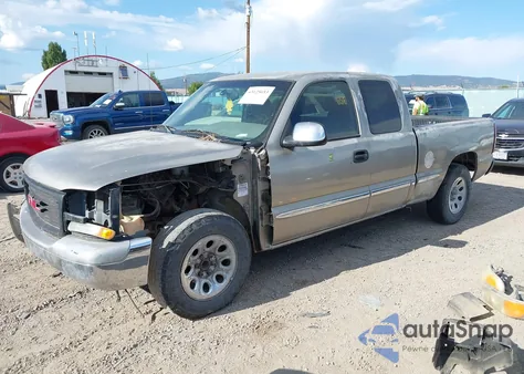 2000 GMC Sierra 1500 Sle z USA, uszkodzony, nr VIN 1GTEC19TXYZ307571